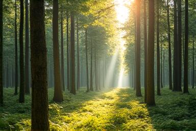 管理された持続可能な森林